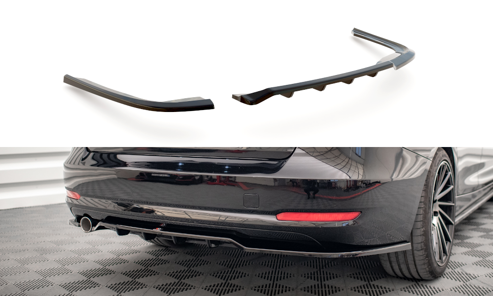 Diffuser BMW 3 Serie GT F34 Maxton Glans Zwart