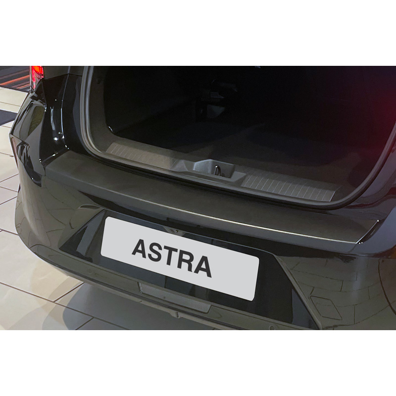 ABS Achterbumper beschermlijst  Opel Astra L 5-deurs 10/2021- Zwart