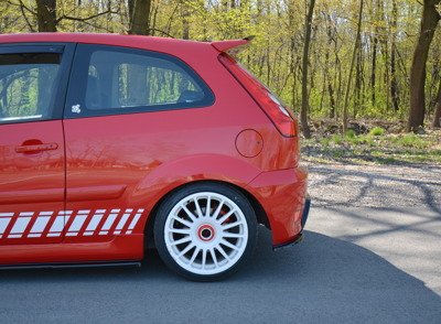 Zijdiffusers Ford Fiesta ST Mk6 Glans Zwart