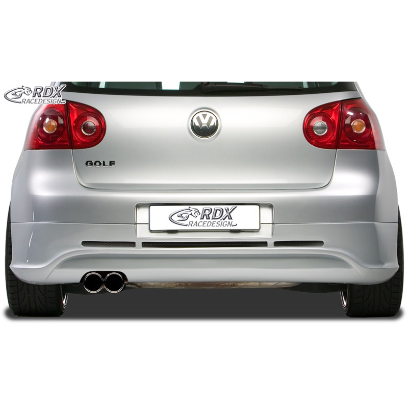 Achterskirt  Volkswagen Golf V GTI/R Hatchback 3/5-deurs 2003-2008 (uitlaat links) excl. Variant/Plus (ABS)