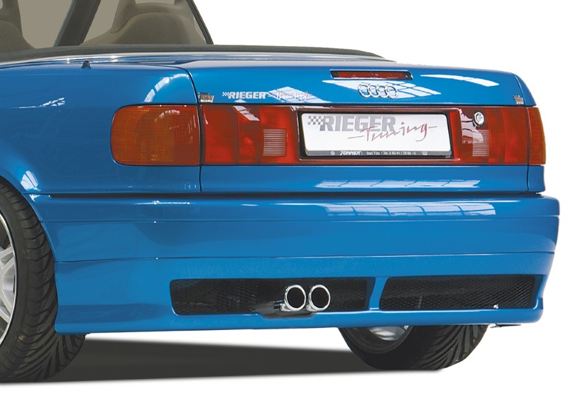 Achteraanzet Audi Cabrio/Coupe Rieger ABS