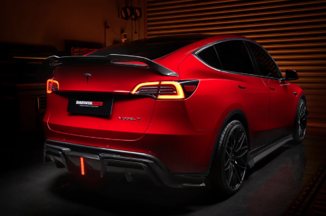 Tesla Model Y IMP Style Carbon Fiber Spoiler 2020-2022