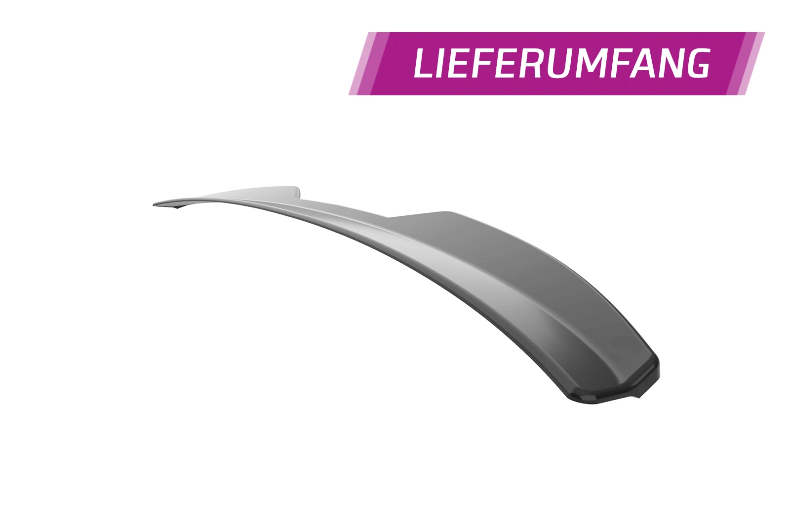 Achterspoiler Fabia 3 Combi glans zwart