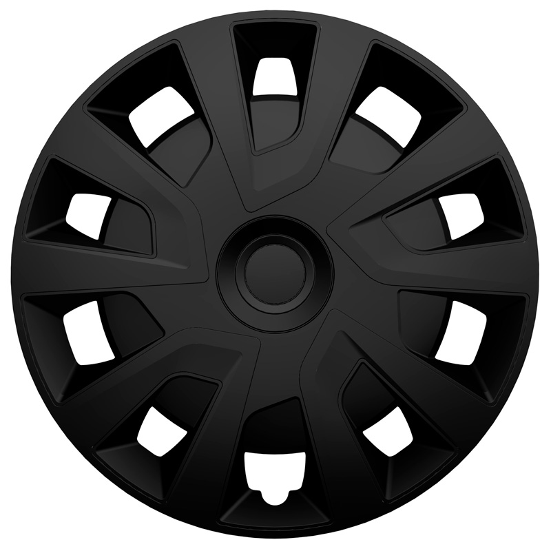4-Delige Wieldoppenset Revo-VAN 16-inch zwart (bol)