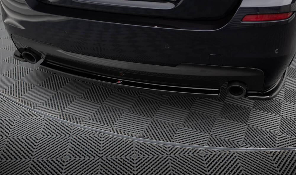 Diffuser BMW 5 Serie M Pakket F10 Maxton Glans Zwart