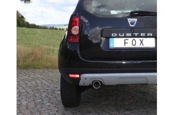 Dacia Duster 4x2 - Frontantrieb Einddemper - 1x90 Typ 12 FOX