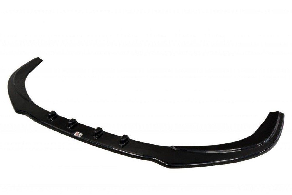 Voorspoiler Audi S8 D4 FL Maxton Glans Zwart