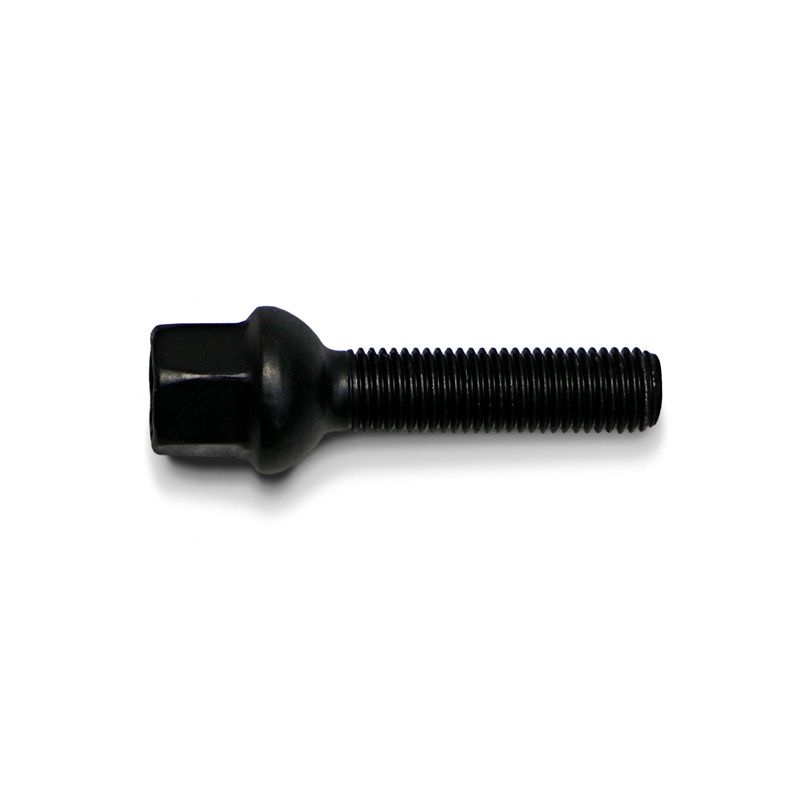 H&R Wheel bolt Round-Head R12 M12x1.50 - Length 60mm - Black