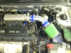 GREEN kit Hyundai Coupé 2.0i 16V 102kw (RD) met luchtmeter