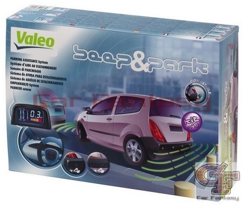 Beep&park Kit 5 Achteruitrij sensoren 8 sensoren