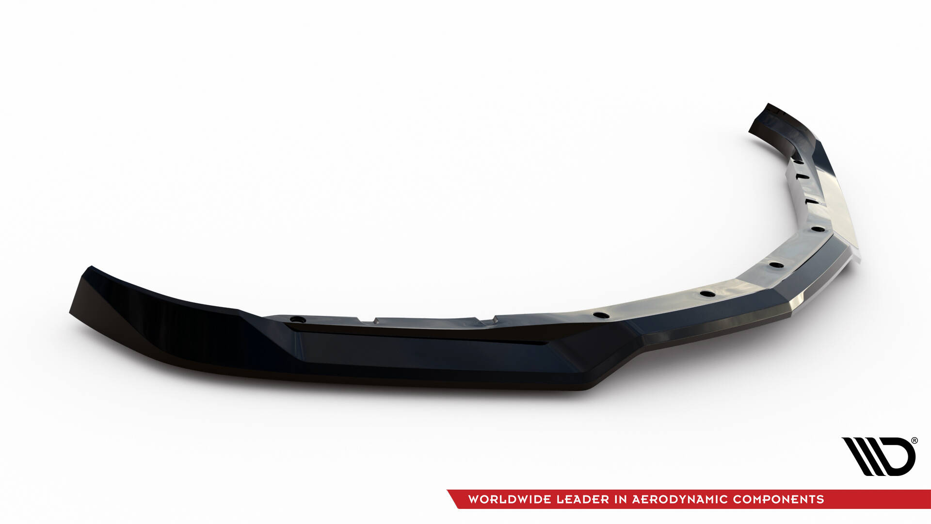 Voorspoiler V.1 Chevrolet Camaro SS MK6 Facelift Maxton Glanzend zwart