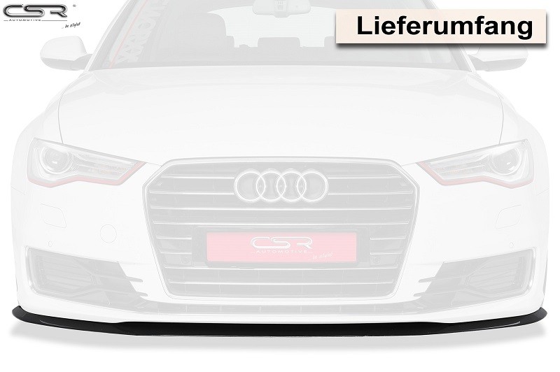 Cupspoilerlip Carbon-look Audi A6 C7 CSL146-C