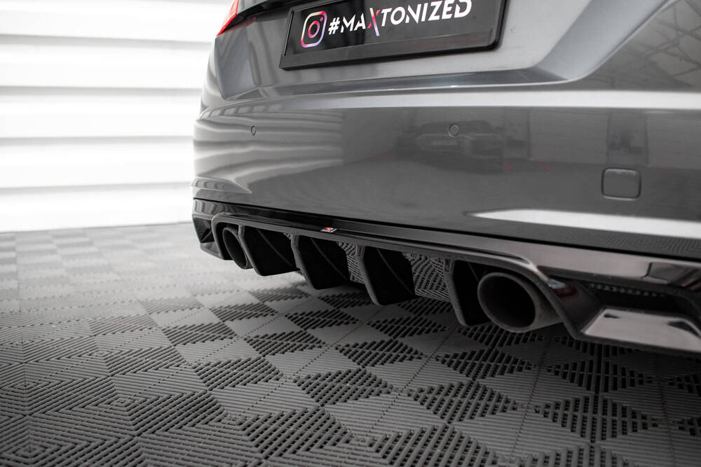 Diffuser Audi TT S-Line 8S Maxton Glans Zwart