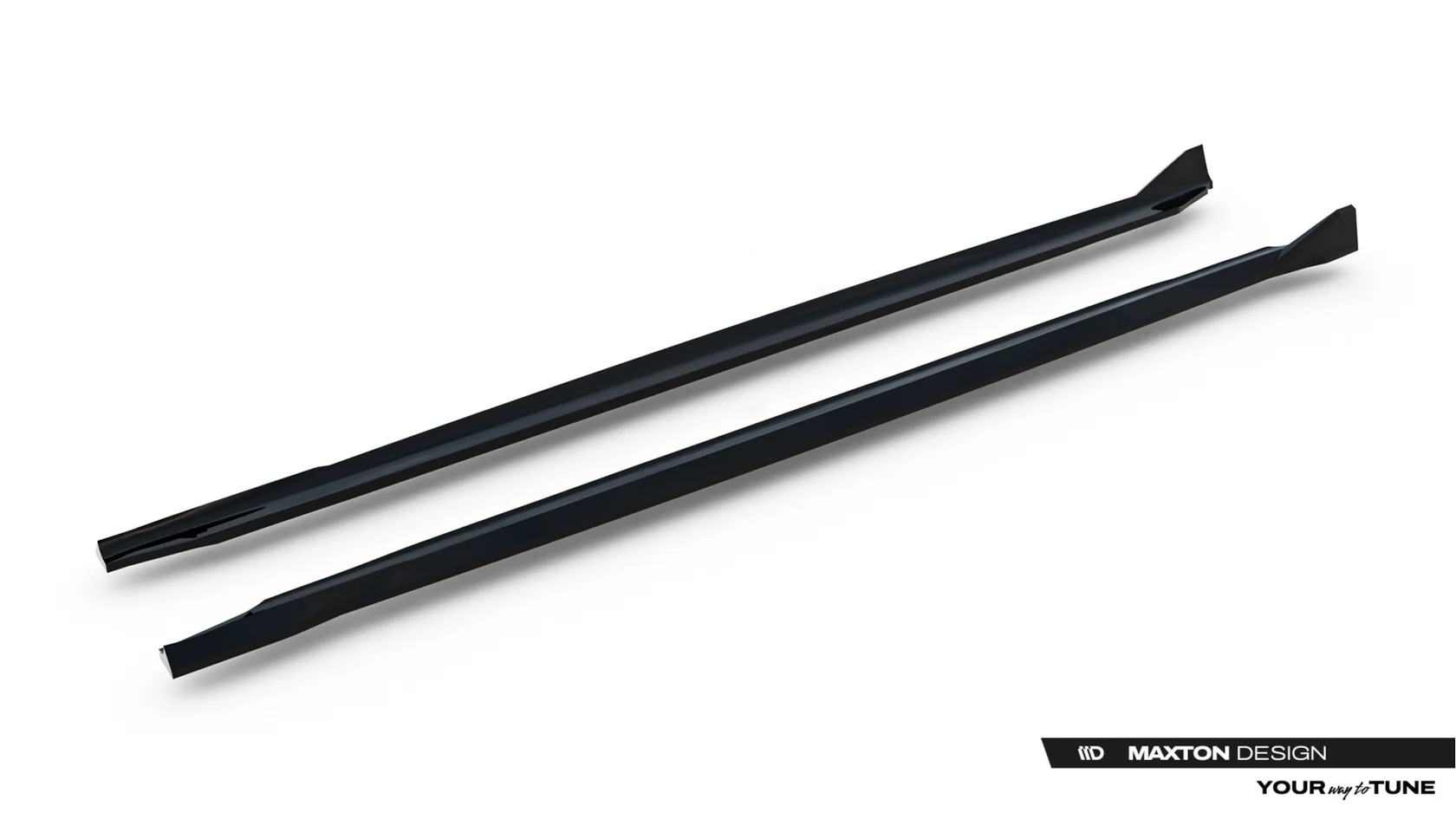 Zijskirts BMW M5 F90 Maxton Glans Zwart V.2