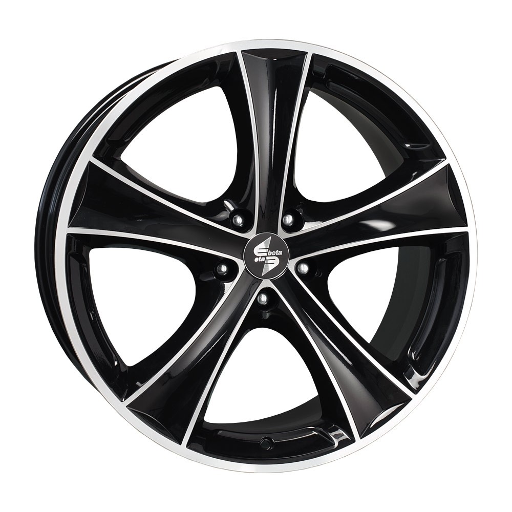 Velgen EtaBeta Tettsut zwart polish 8x19 5x100 ET35