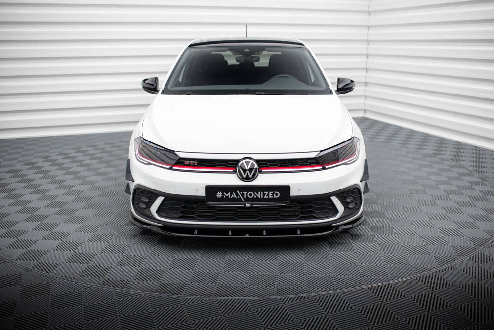 Voorspoiler V.1 Volkswagen Polo GTI MK6 Facelift