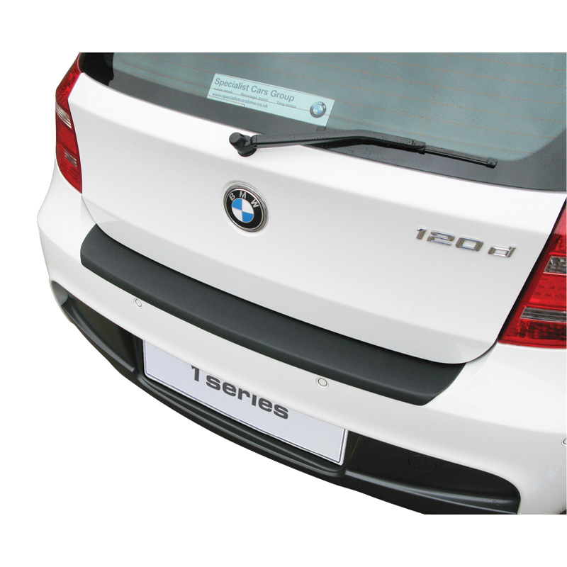 ABS Achterbumper beschermlijst  BMW 1-Serie E87 3/5 deurs M-Bumper 2004-2011 Zwart