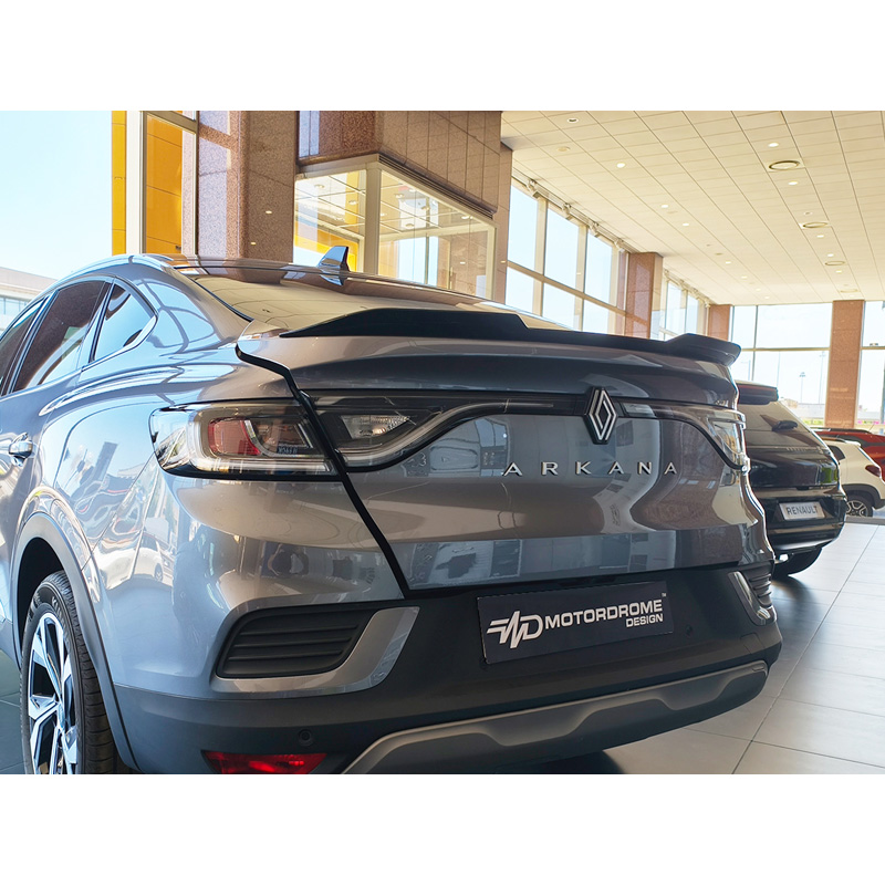 Motordrome Achterspoilerlip  Renault Arkana 2020- (PU)