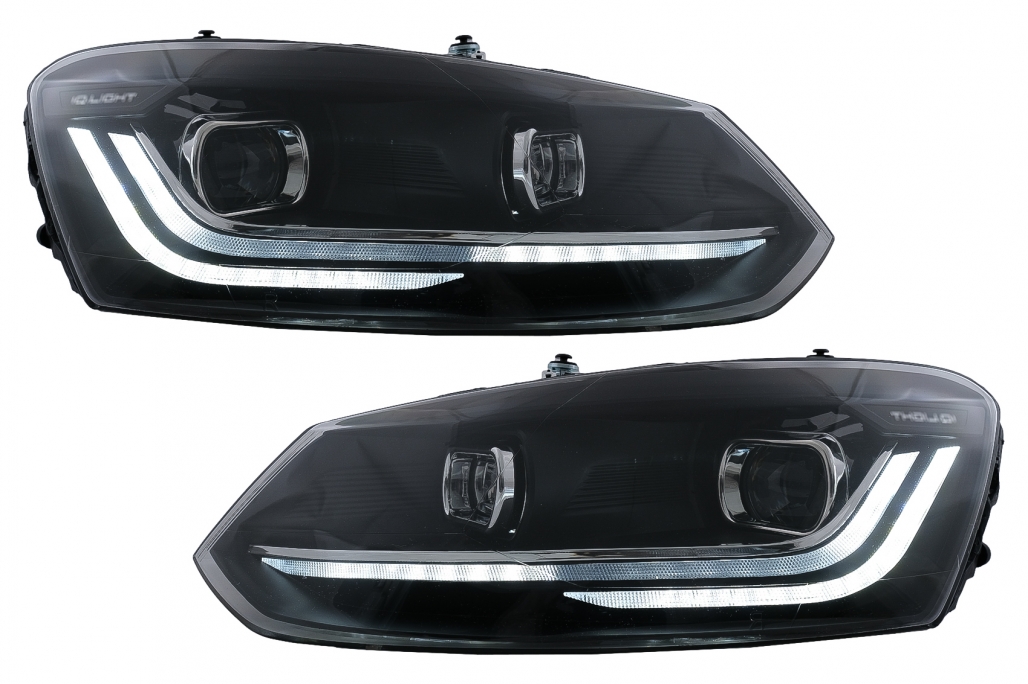 Koplampen VW Polo 6R / 6C LED Light Bar Dynamisch