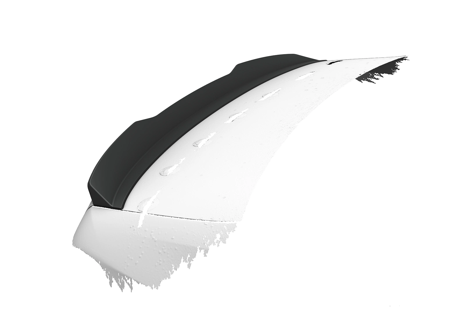 Achterspoiler BMW 5er / i5 g60 glans zwart