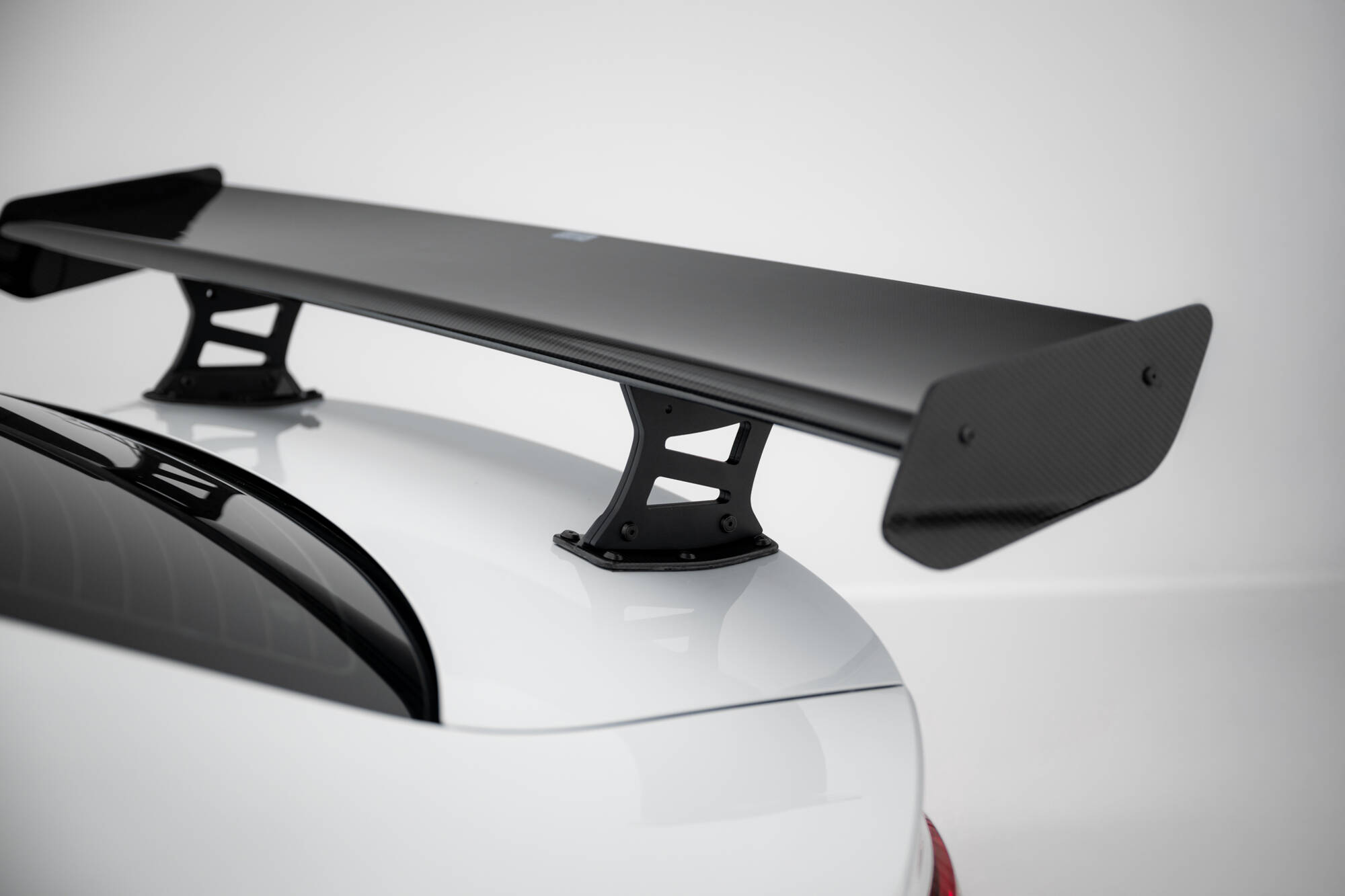 Carbon Spoiler Audi A3 / A3 S-Line / S3 / RS3 Sedan 8Y / 8Y Facelift Maxton Glanzend zwart