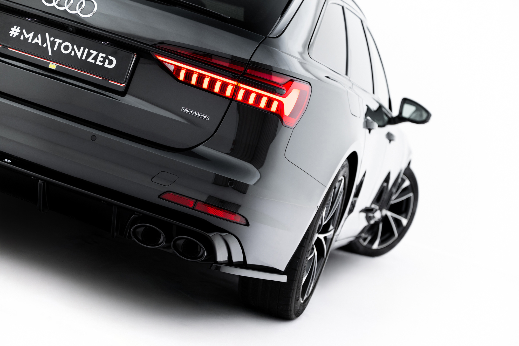 Achterzijdiffusers Audi A6 Sedan / Avant C8 / C8 Facelift