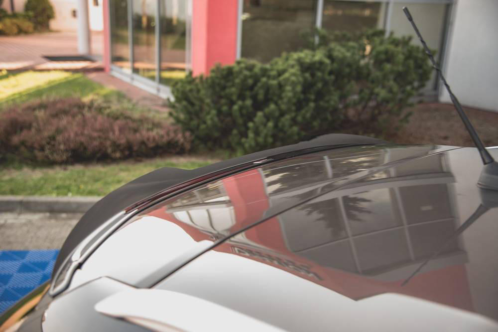 Spoiler Cap Peugeot 308 SW MK2 Facelift 17-.. Glans Zwart
