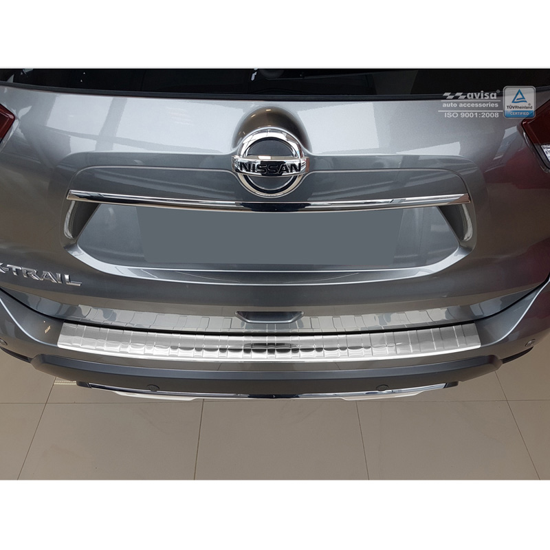 RVS Achterbumperprotector  Nissan X-Trail III (T32) Facelift 2017-2021 'Ribs'