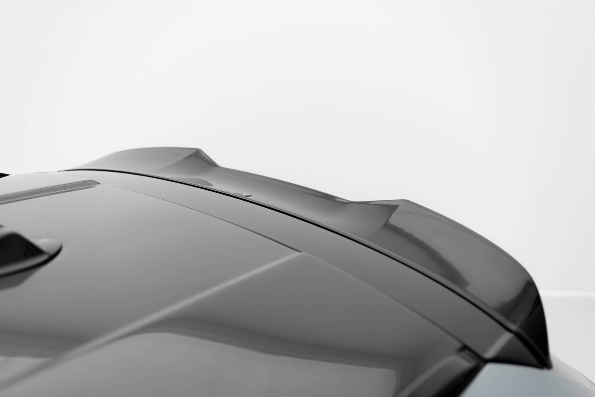 Spoiler Cap BMW 3 Standard / M340 / M-Pack / M3 Touring G21 / G81 Maxton Glanzend zwart