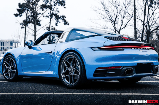 Porsche 911 992 Carrera S/4/4S BKSS Style Carbon Spoiler 2019-2021