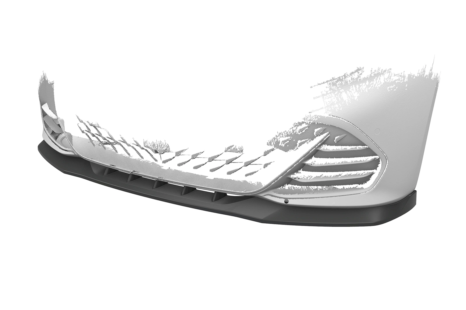 Voorspoiler Cupra Born glans zwart – CSR Automotive