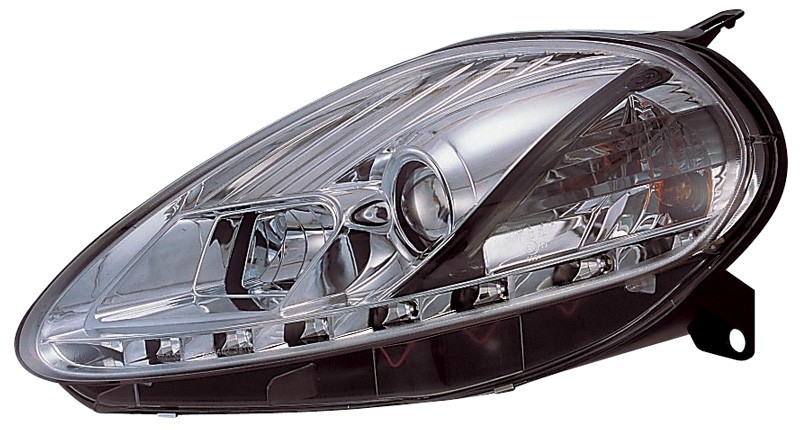 Faros Fiat Grande Punto 08- cromo