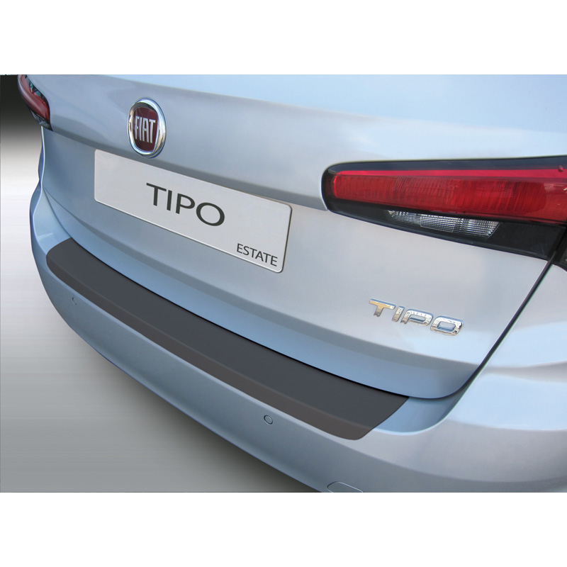 ABS Achterbumper beschermlijst  Fiat Tipo Station Wagon 2016- Zwart