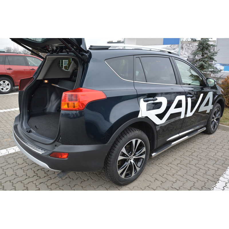 RVS Achterbumperprotector Toyota RAV-4 2013-2015 'Ribs'