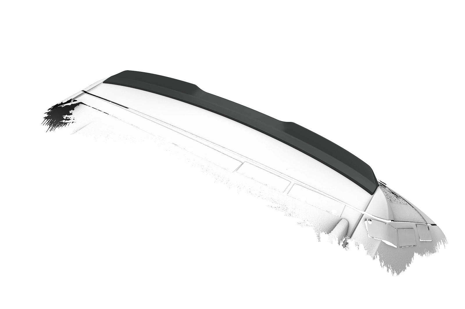 Achterspoiler Seat Tarraco glans zwart