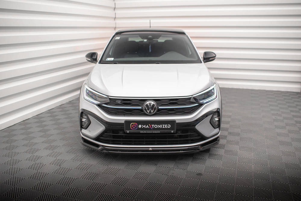 Voorspoiler Volkswagen Taigo R-Line Maxton Glans Zwart