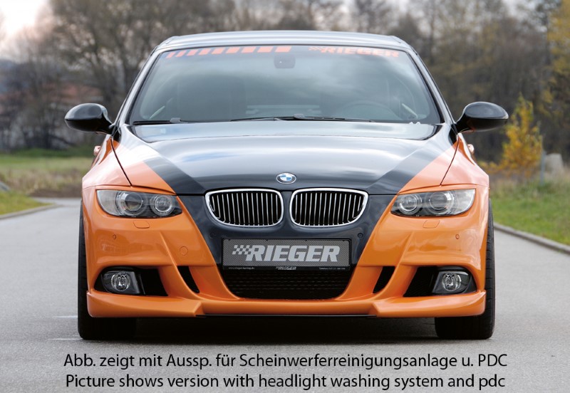 Voorbumper BMW E92 Coupe met pdc Rieger