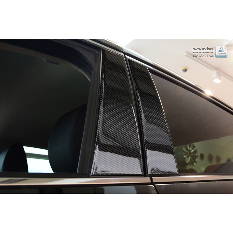 B-Stijl lijsten  Mazda 6 Sedan/Wagon 2013- Zwart Carbon