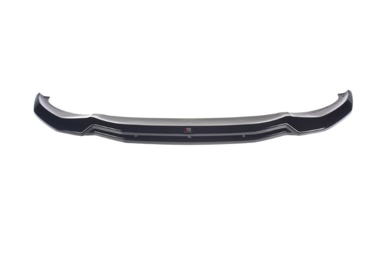 Voorspoiler V.1 BMW X3 M Pakket / M40D / M40i  G01 Maxton Glans Zwart