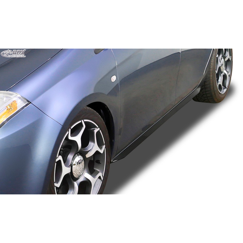 Sideskirts 'Slim'  Fiat Bravo 2007-2014 (ABS zwart glanzend)