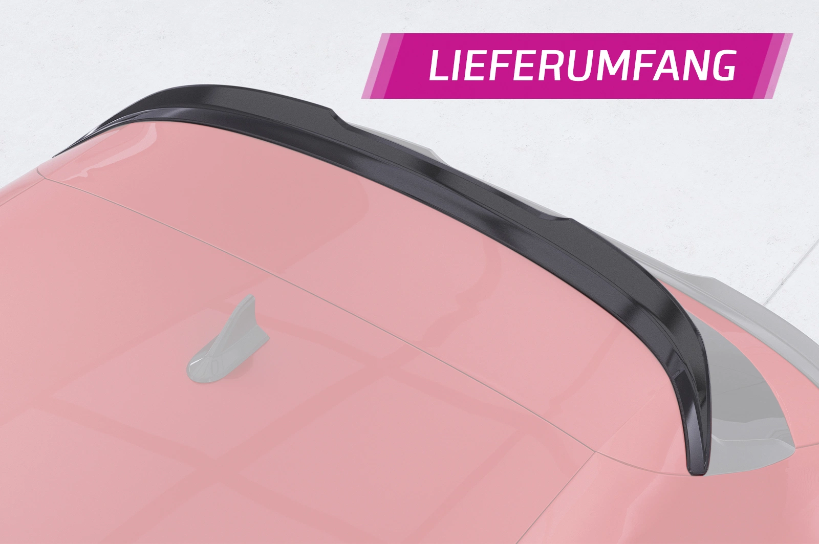 Achterspoiler Seat Leon 4 (Typ KL) Glans Zwart – CSR Automotive