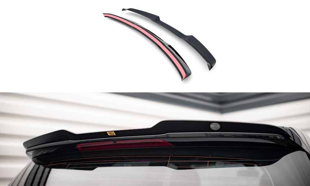 Spoiler Mercedes B Klasse W246 FL Maxton Glans Zwart