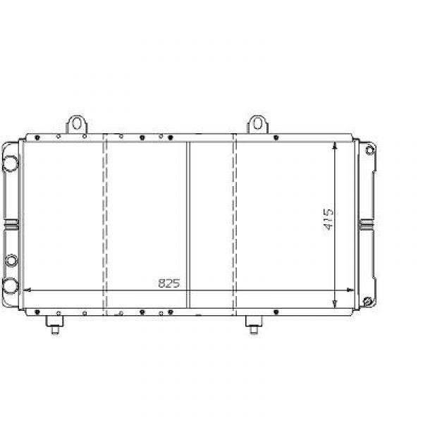 Radiator DUCATO 81-94 825x415 1.9/2.5 DIESEL