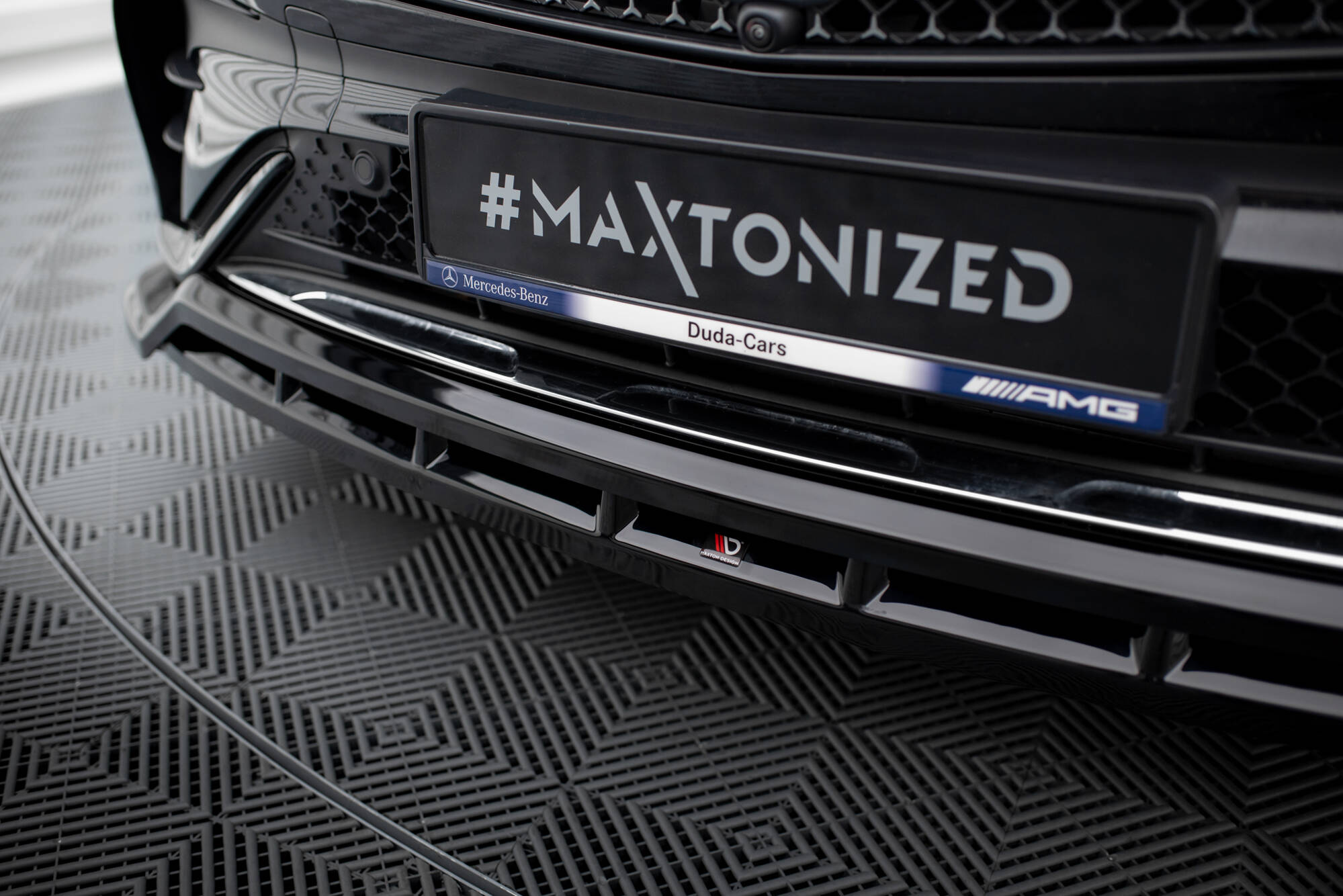 Bodykit Mercedes-Benz GLC Coupe AMG-Line C254 Maxton Glanzend zwart