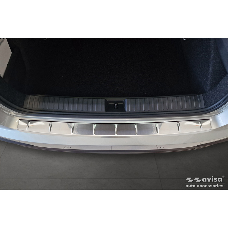 RVS Achterbumperprotector  Skoda Kamiq Facelift 2024- 'Ribs'