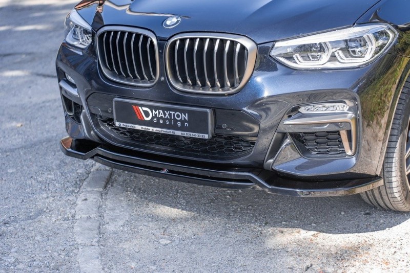 Voorspoiler BMW X4 M-Pack G02 Glanzend Zwart
