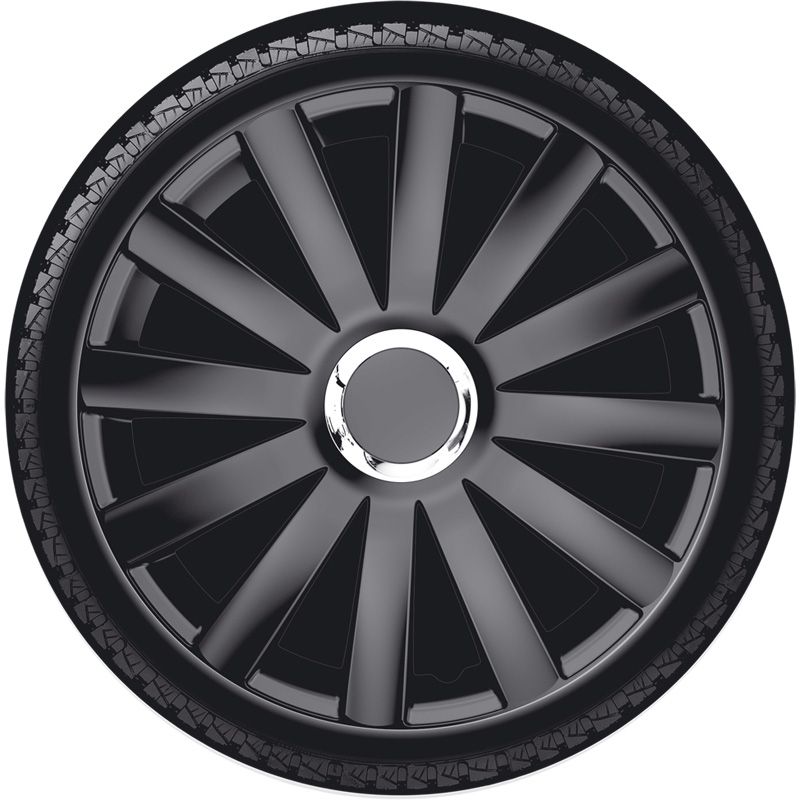 Wieldop Set Spyder Zwart 14''