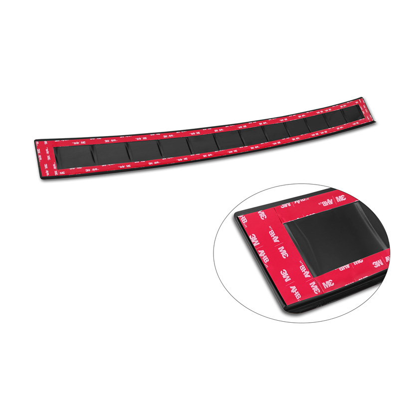 Zwart RVS Achterbumperprotector  Mercedes E-Klasse W214 Sedan 2023- 'Ribs'