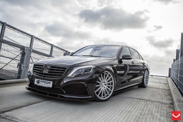 Vossen VFS2 10.5x22 5x114 ET30 Silver Polished Deep Face