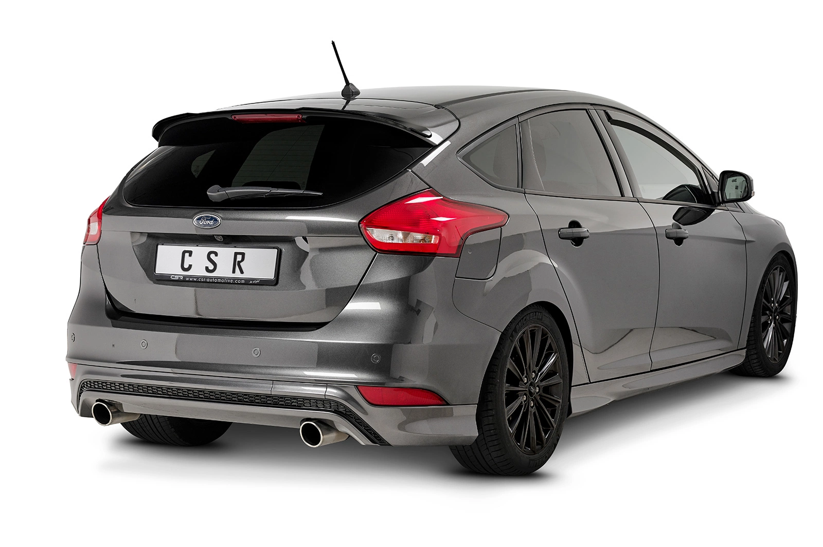 Achterspoiler Ford Focus MK3 ST-Line 2010–2018 – CSR Automotive – Glans Zwart